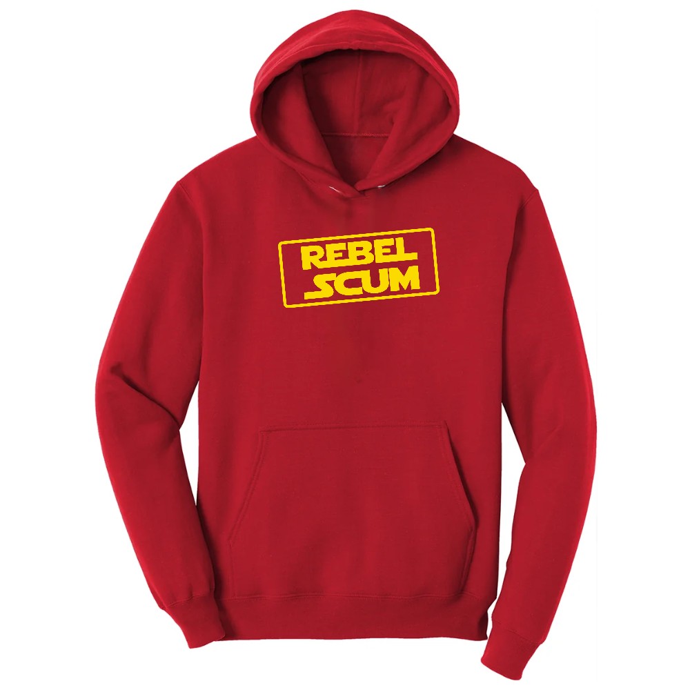 Rebel Scum Hoodie - Red