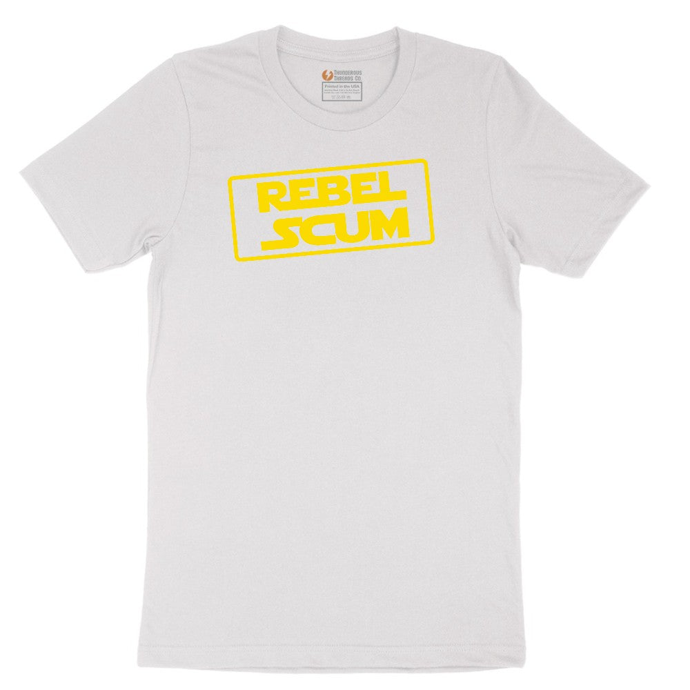 Rebel Scum Short Sleeve Tee - White