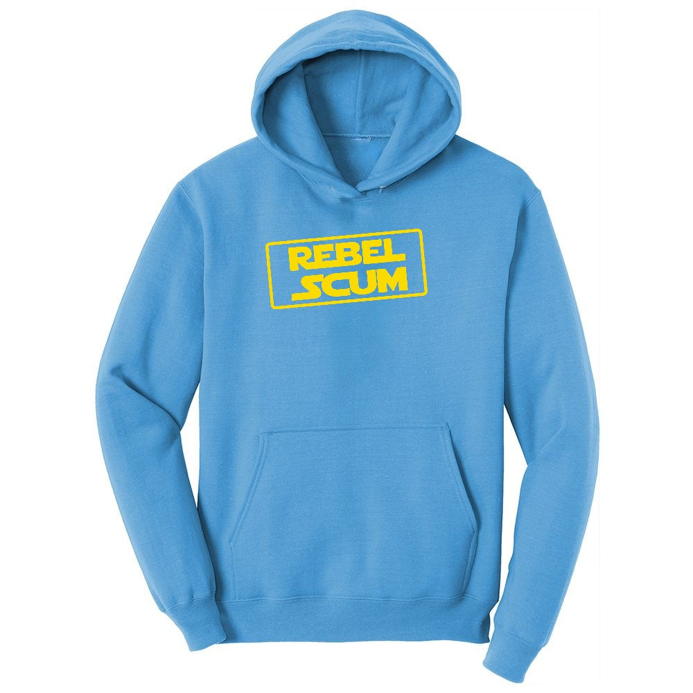 Rebel Scum Youth Hoodie - Aquatic Blue