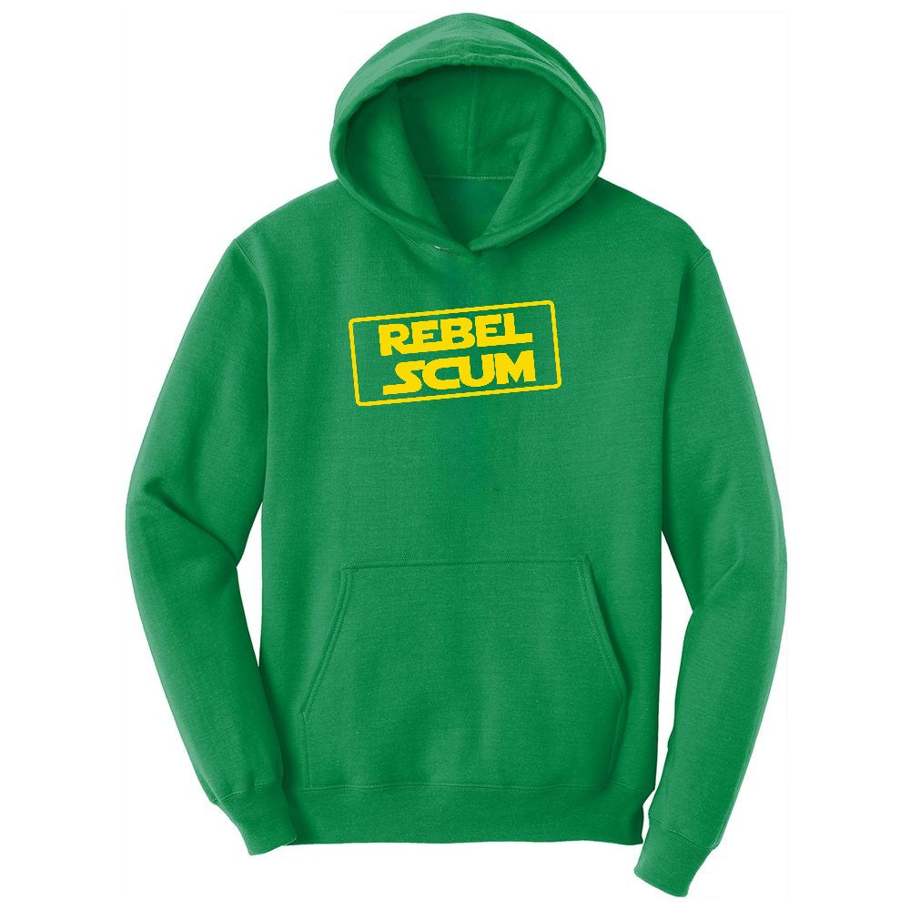 Rebel Scum Youth Hoodie - Kelly Green