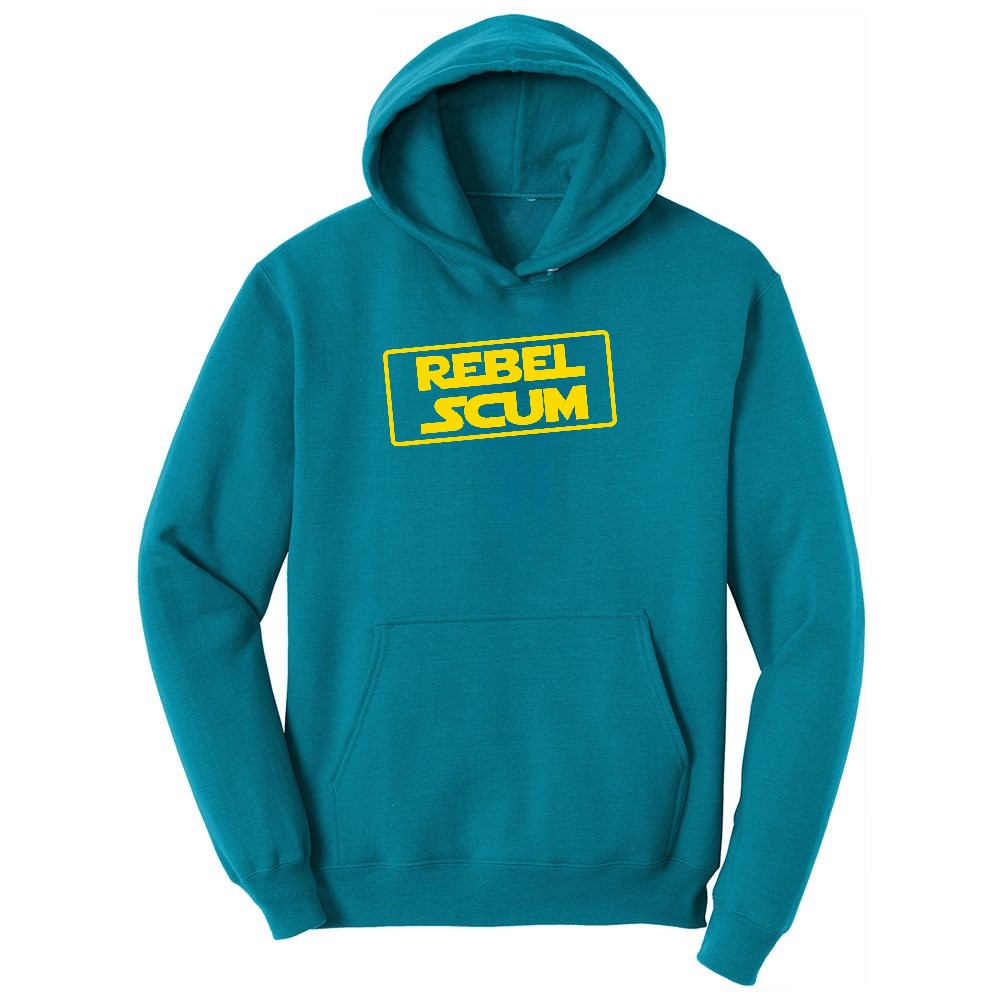 Rebel Scum Youth Hoodie - Teal