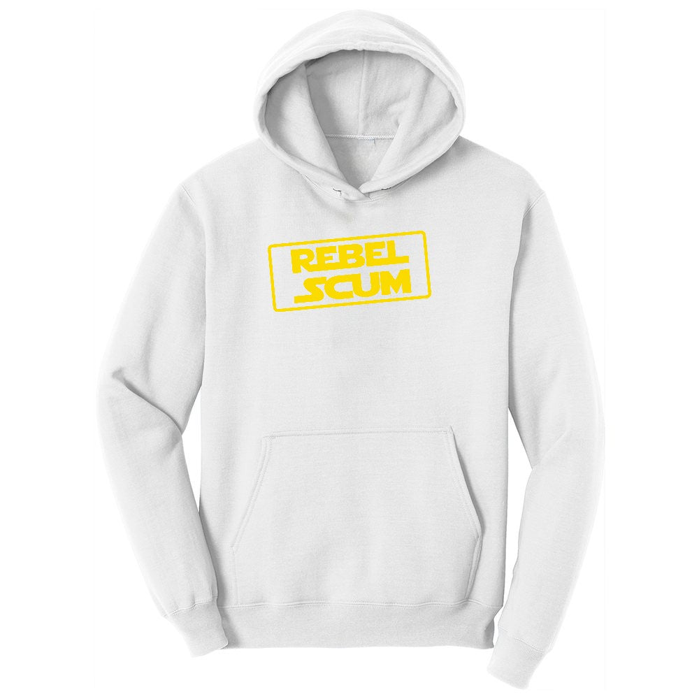 Rebel Scum Youth Hoodie - White