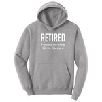 Retired Hoodie - Athletic Heather
