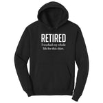 Retired Hoodie - Jet Black