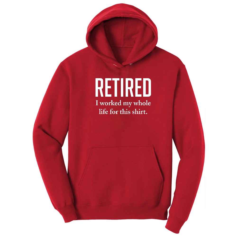Retired Hoodie - Red