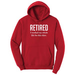 Retired Hoodie - Red