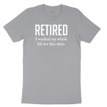 Retired Short Sleeve Tee - Athletic Heather Grey