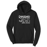 Retired Young at Heart Hoodie - Jet Black