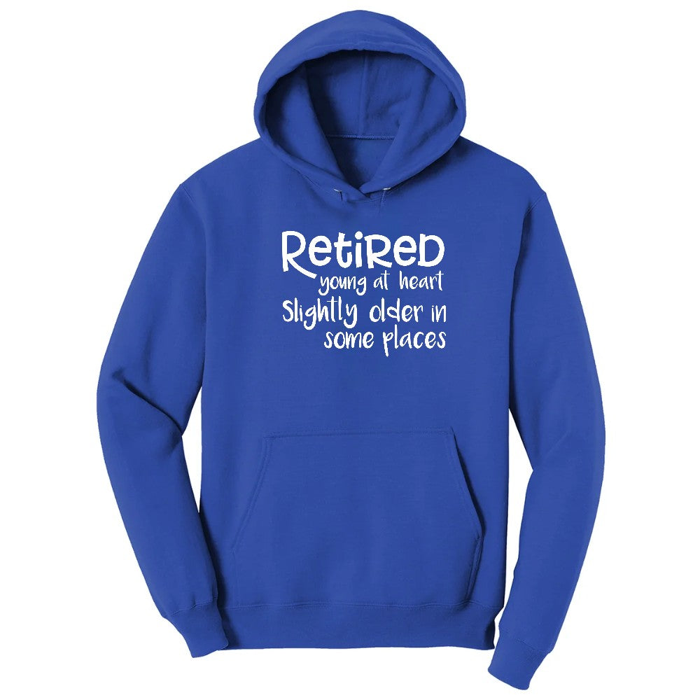 Retired Young at Heart Hoodie - True Royal