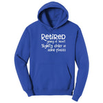 Retired Young at Heart Hoodie - True Royal