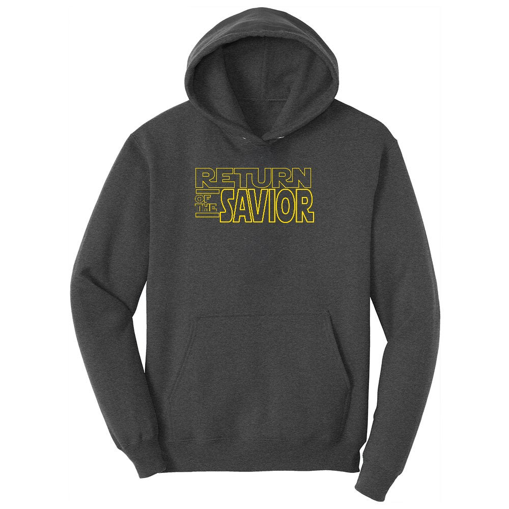Return of the Savior Ladies Hoodie - Dark Heather Grey