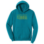 Return of the Savior Ladies Hoodie - Teal