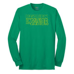 Return of the Savior Long Sleeve Tee - Kelly Green