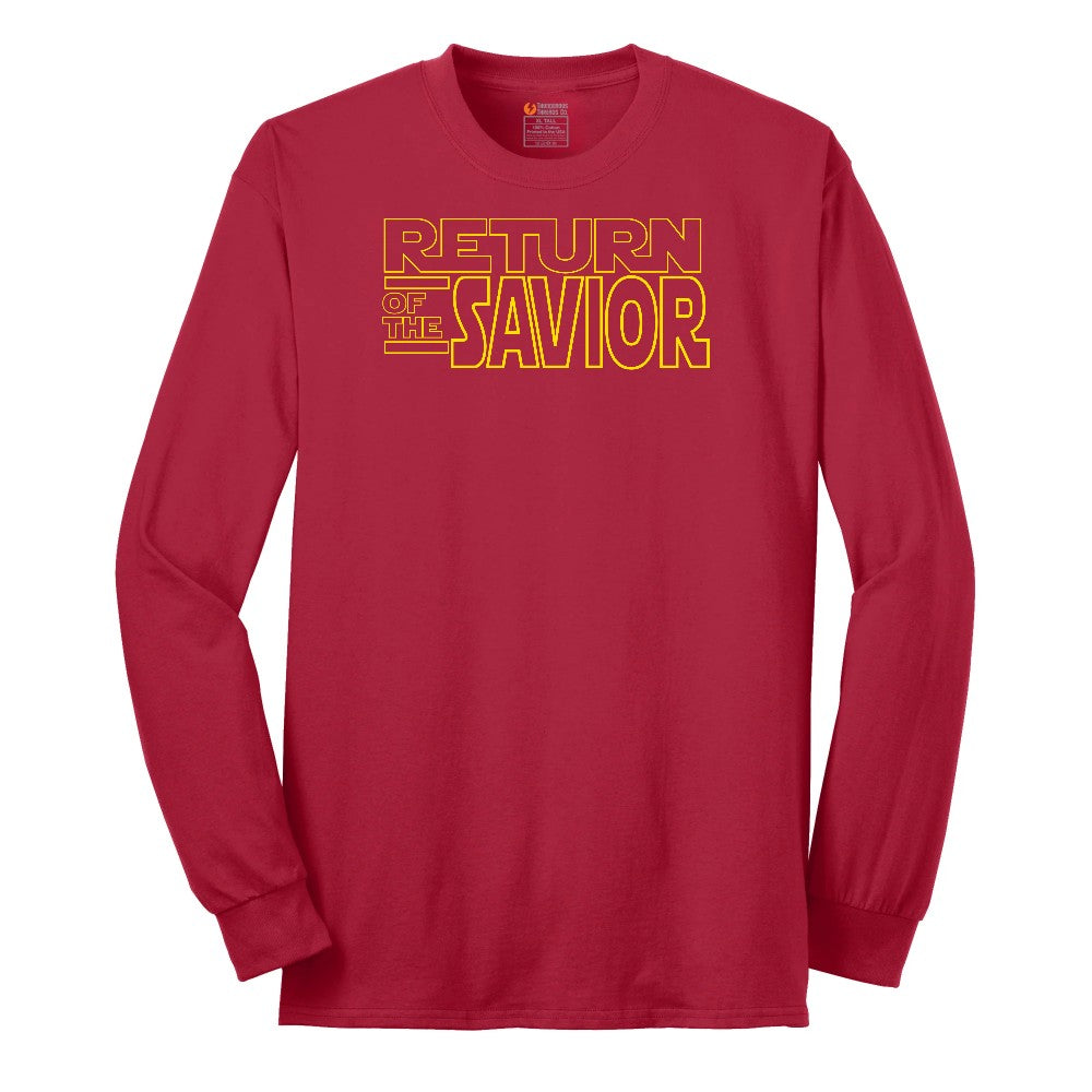 Return of the Savior Long Sleeve Tee - Red