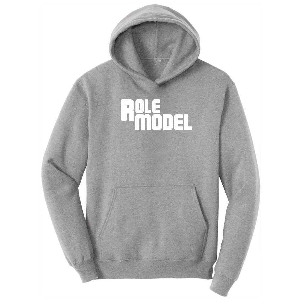 Role Model - Mens & Ladies T-Shirt Hoodie - Athletic Heather