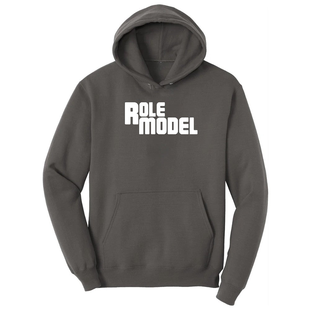 Role Model - Mens & Ladies T-Shirt Hoodie - Charcoal