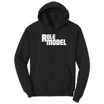 Role Model - Mens & Ladies T-Shirt Hoodie - Jet Black
