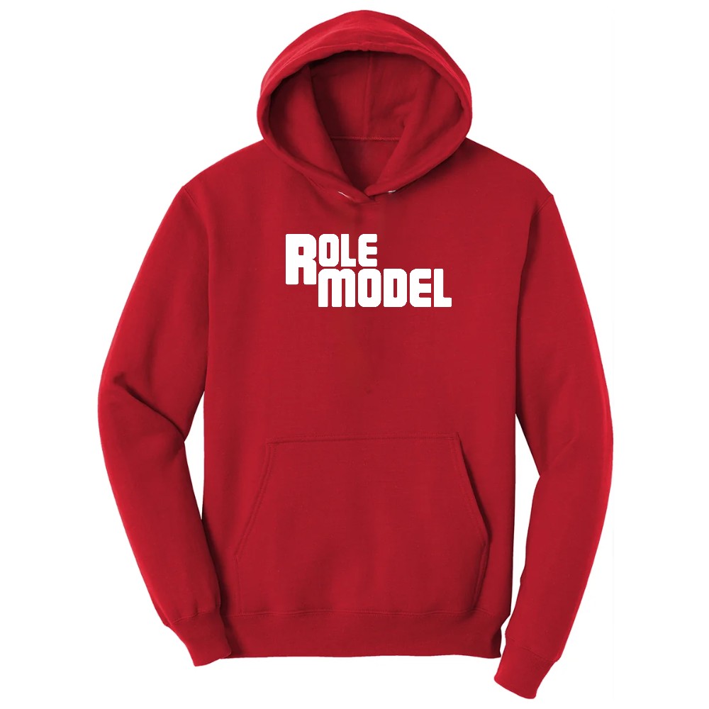 Role Model - Mens & Ladies T-Shirt Hoodie - Red