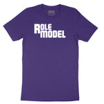 Role Model - Mens & Ladies T-Shirt Short Sleeve Tee - Team Purple