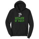Roswell or Bust Ladies Hoodie - Jet Black