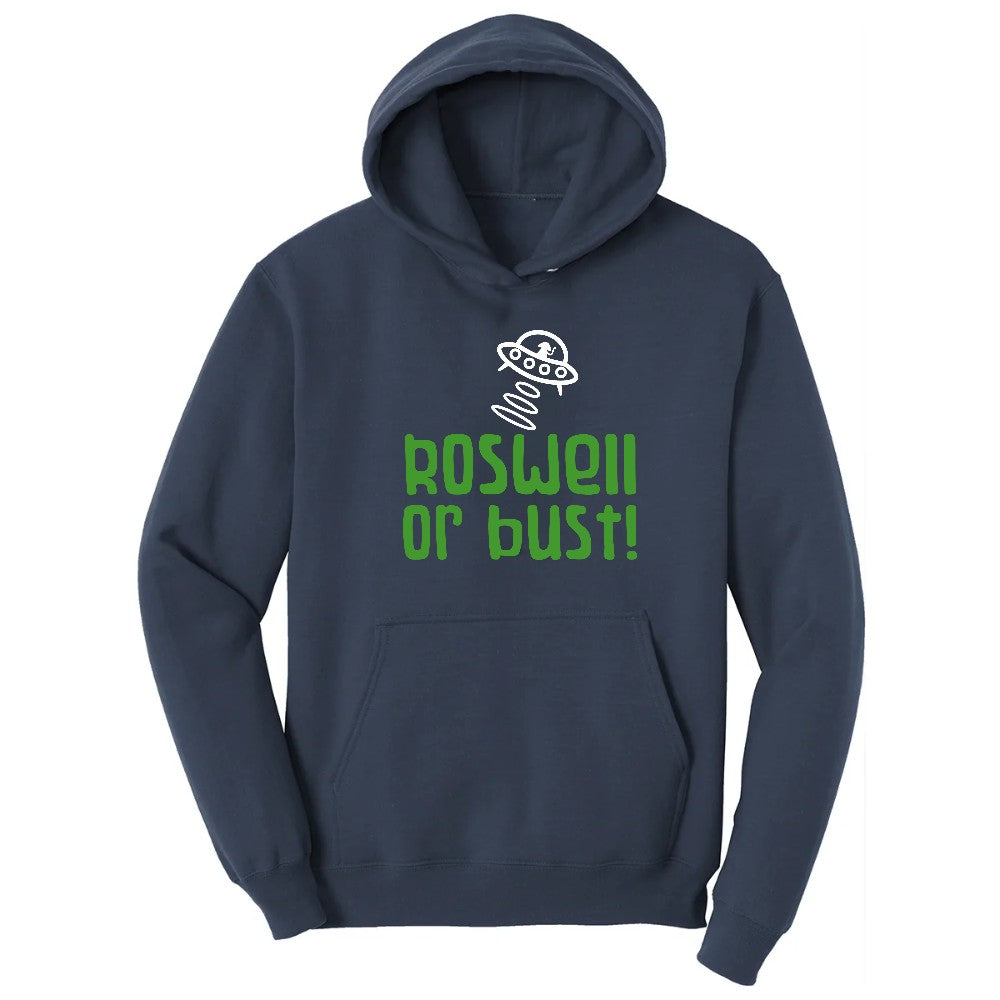 Roswell or Bust Hoodie - Navy