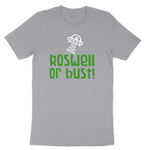 Roswell or Bust Short Sleeve Tee - Athletic Heather Grey