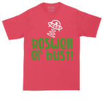 Roswell or Bust tall t-shirt for men in Heather Red