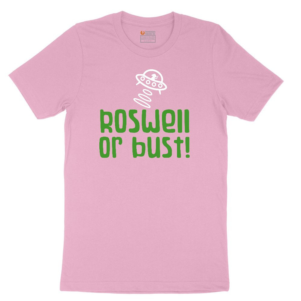 Roswell or Bust Youth Short Sleeve Tee - Candy Pink