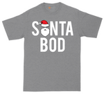 Santa Bod tall t-shirt for men in Athletic Heather