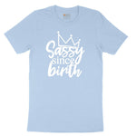 Sassy Since Birth Toddler Short Sleeve Tee - Light Blue