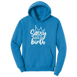 Sassy Since Birth Youth Hoodie - Sapphire