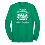 Small Business Owner Long Sleeve Tee - Kelly Green