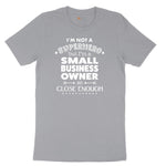 Small Business Owner Short Sleeve Tee - Athletic Heather Grey