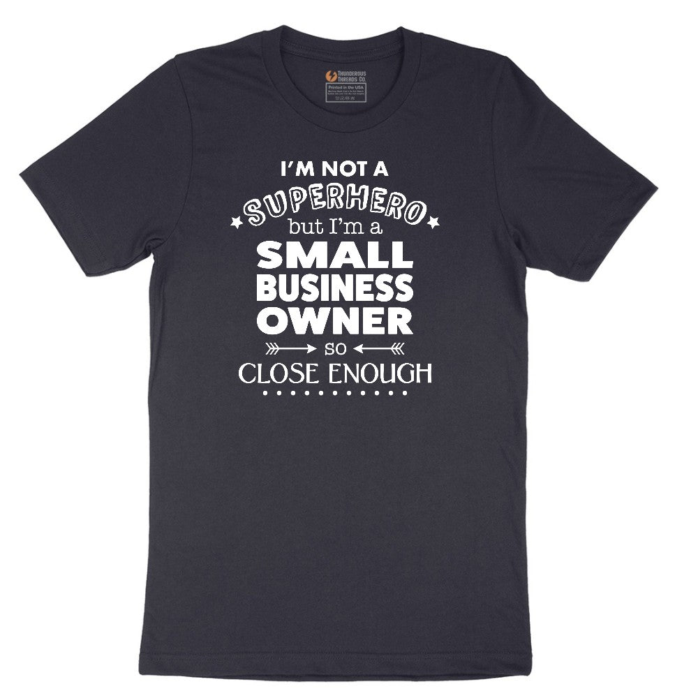 Small Business Owner Short Sleeve Tee - Deep Navy