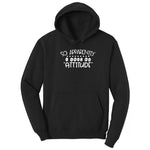 So Apparently I Have an Attitude - Mens & Ladies T-Shirt Hoodie - Jet Black