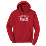 So Apparently I Have an Attitude - Mens & Ladies T-Shirt Hoodie - Red