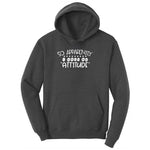 So Apparently I Have an Attitude Youth Hoodie - Dark Heather Grey