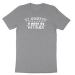 So Apparently I Have an Attitude Youth Short Sleeve Tee - Athletic Heather