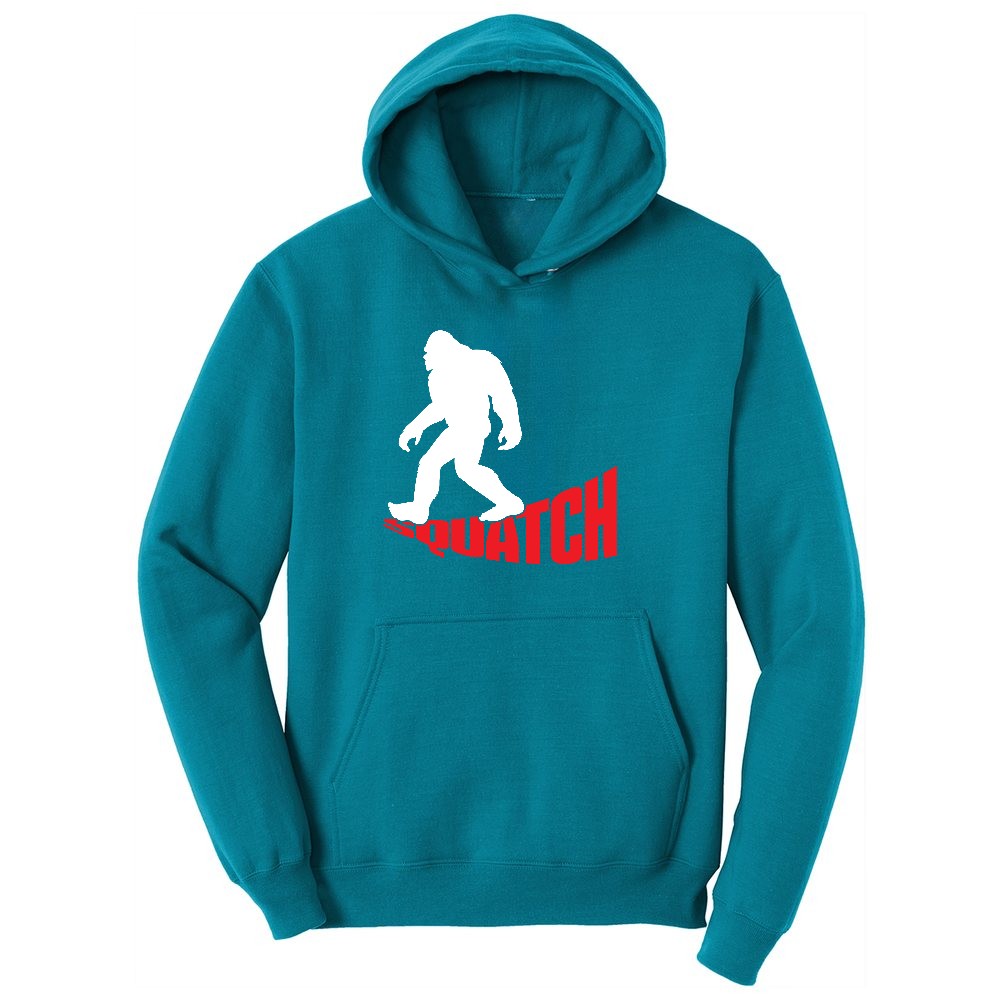 Squatch Ladies Hoodie - Teal