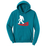 Squatch Ladies Hoodie - Teal