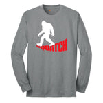 Squatch Long Sleeve Tee - Athletic Grey