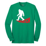 Squatch Long Sleeve Tee - Kelly Green