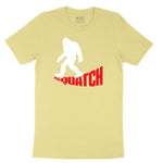 Squatch Toddler Short Sleeve Tee - Yellow