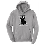 Stressed Dog Design Hoodie - Athletic Heather