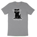 Stressed Dog Design Youth Short Sleeve Tee - Athletic Heather