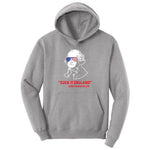 Suck It England Ladies Hoodie - Athletic Heather
