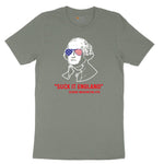 Suck It England Ladies Short Sleeve Tee - Bamboo Blackout