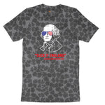 Suck It England Ladies Short Sleeve Tee - Black Leopard