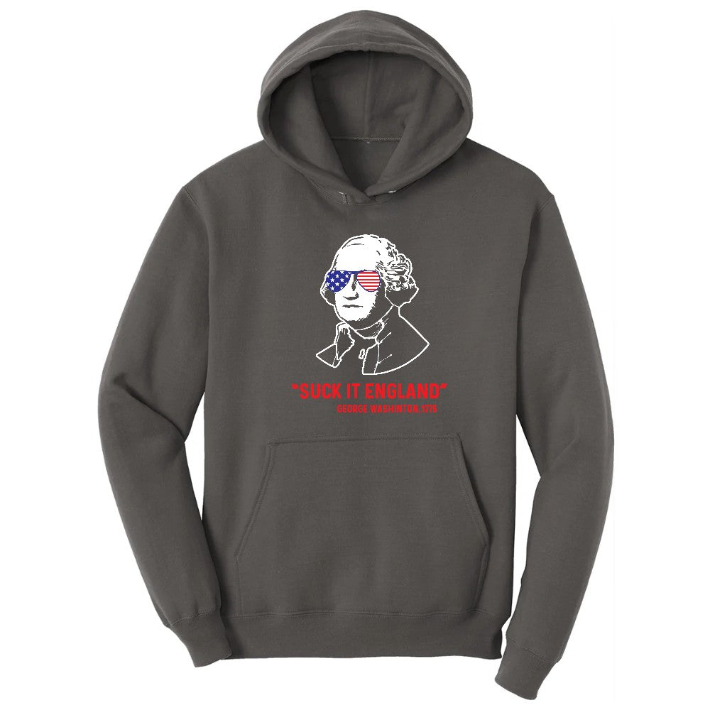 Suck It England Hoodie - Charcoal