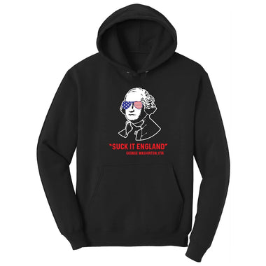 Suck It England Hoodie - Jet Black
